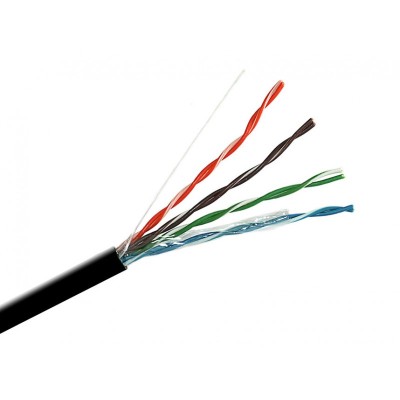 185₸ — UTP кабель уличный, 5e Premium 4х2х0,52 мм, в бухте 305 м 