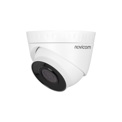 Novicam PRO 22 (ver.1408) - купольная уличная IP камера, 2 Мп, 2.8 мм, 132°, IP67, ИК 30 м, PoE, -45°