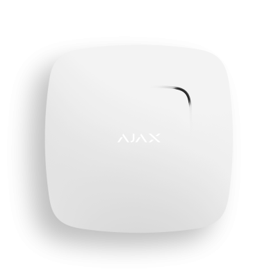 Ajax FireProtect Plus - беспроводной пожарный датчик с сенсорами температуры и угарного газа - Белый