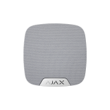 Ajax HomeSiren - комнатная сирена громко сообщает о срабатывании датчиков - Белый