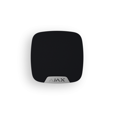 21 105₸ — Ajax HomeSiren - комнатная сирена громко сообщает о срабатывании датчиков - Чёрный 
