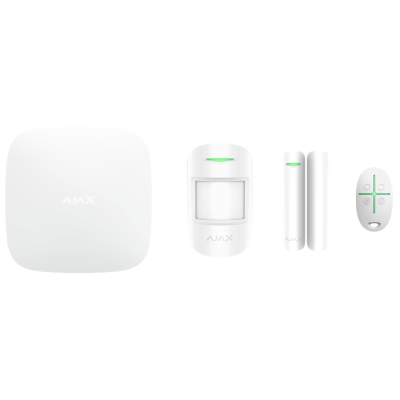 Ajax StarterKit 2 - стартовый комплект системы безопасности - Белый