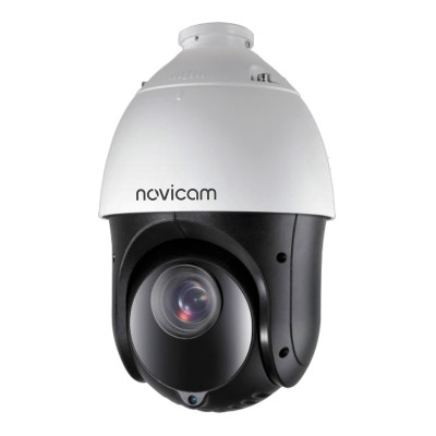 Novicam PRO 225 (ver.1259) - купольная уличная поворотная IP камера, 2.1 Мп, 4.8~120 мм, 25х, 64.5°~2.9°, IP67, ИК 100 м, Micro SD до 256 Гб, PoE, -45°