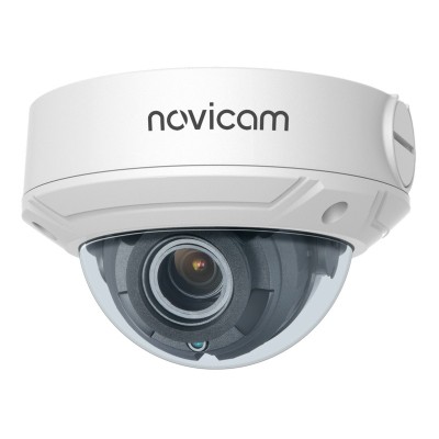 Novicam PRO 27 (ver.1283) - уличная купольная IP камера, 2 Мп, 2.8~11 мм, 115°~40°, IP67, ИК 30 м, Micro SD до 128 Гб, PoE, -40°