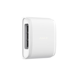 Ajax DualCurtain Outdoor - беспроводной уличный двунаправленный датчик движения штора - Белый