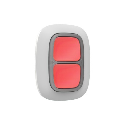 Ajax DoubleButton - беспроводная экстренная кнопка - Белый