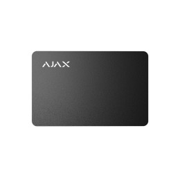 Ajax Pass -  защищенная бесконтактная карта для клавиатуры - 10 шт. - Чёрный