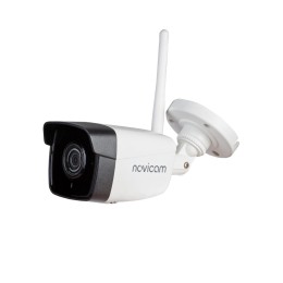 Novicam PRO 23F (ver.1396) - уличная IP камера пуля, 2 Мп, 2.8 мм, 135°, Wi-Fi, IP67, ИК 30 м, микрофон, Micro SD 256 Гб, PoE, -45°