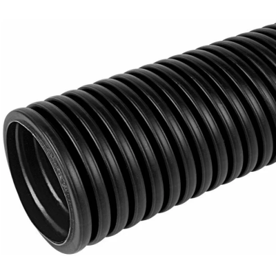 Труба гофра ПВХ чёрная d 20 мм ЕКТ (100м)