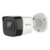 HiWatch DS-T500(C) - уличная цилиндрическая камера - 5 Мп - 2.8 мм - 85° - TVI, AHD, CVI, аналог