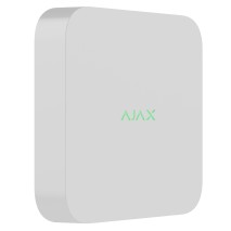 Ajax NVR 8 канальный - сетевой видеорегистратор - до 8 Мп - до 16 Тб - Белый