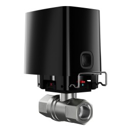 Ajax WaterStop 1/2 (DN 15) Jeweller - кран перекрытия воды с дистанционным управлением - Чёрный 