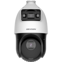 Hikvision DS-2SE4C425MWG-E(14F0)  - уличная поворотная IP PTZ камера - 4 Мп - 4.8~120мм - 55°~2.4° и 4 Мп - 2.8 мм - 96.1° - MicroSD до 256 Гб - TandemVu - ColorVu - DarkFighter - AcuSence