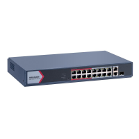 Hikvision DS-3E1318P-EI/M PoE Коммутатор - 16 PoE портов RJ45 100 Мбит/с - 1 Uplink RJ45 1Гбит/с - Uplink Combo 1×RJ45 1Гбит/с + 1×SFP 1Гбит/с