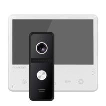 Novicam UNIT 7C KIT Версия: 4905 - комплект из видеодомофона с дисплеем 7" и вызывной панели - 800 ТВЛ - 120° со встроенным модулем сопряжения для Vizit