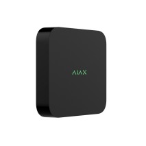 Ajax NVR (8-ch) - 8 канальный cетевой IP видеорегистратор до 8 Мп - 1 HDD до 16 Тб, 1×RJ45 до 100 Мб/с,  H.265, чёрный