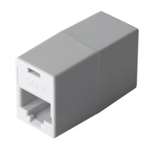 Кабельный соединитель NETLAN RJ45-RJ45 (8P8C), Кат.6 (Класс E), 250МГц, неэкранированный, белый EC-UCB-55-UE2-SM-WT-10