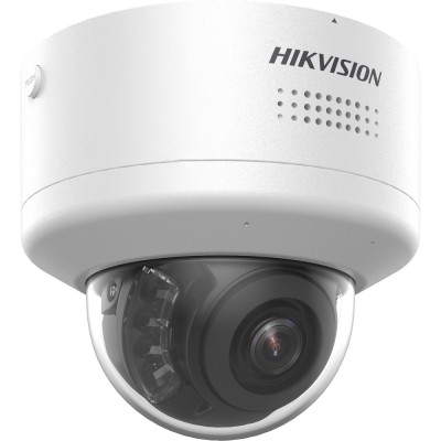 Hikvision DS-2CD2787G2H-LIPTRZS2U/SL - купольная поворотная PTRZ камера - 8 Мп - 2.8~12 мм - 112.3°~41.2° - SD до 512 Гб - Smart Hybrid Light c ColorVu - 2 Микрофона - Динамик и стробоскоп